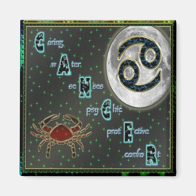 IMÃ CANCER MAGNET (Frente)