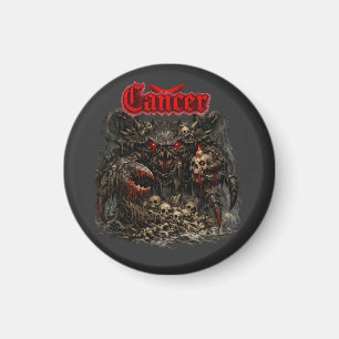 Imã Câncer - O Sentinela Ósseo de Sombras Carmesim