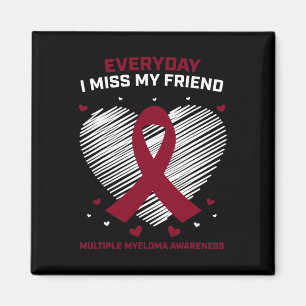 Imã Cancer Sanguíneo Eu Sinto Falta Do Meu Amigo Múlti