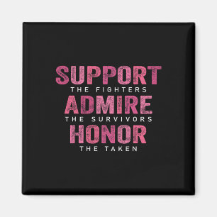 Imã Cancer Support Admire Honorário Cancer da Mama Awa