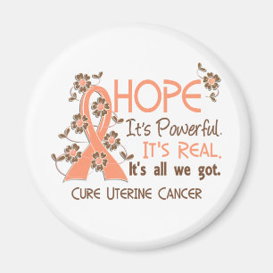 Imã Cancer uterina da fita da flor da esperança