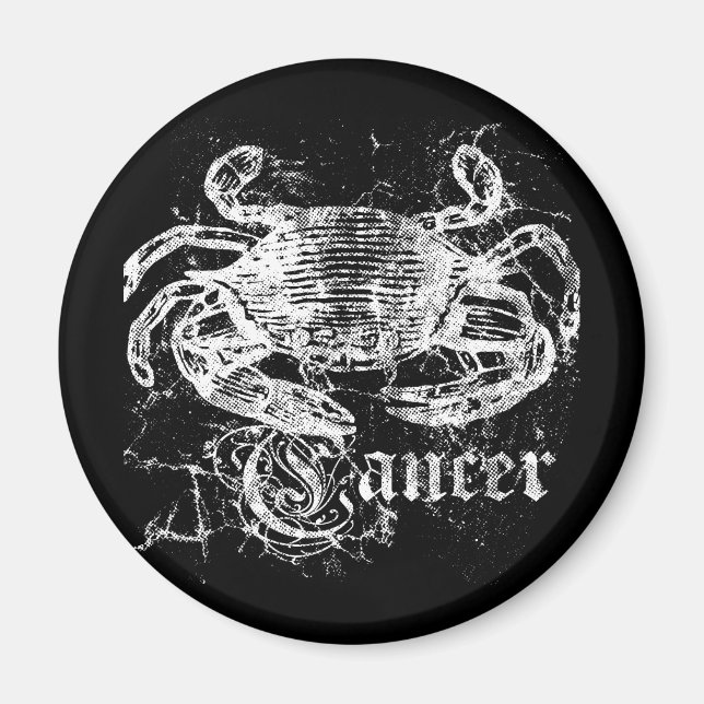 Imã Cancer Zodiac (Frente)