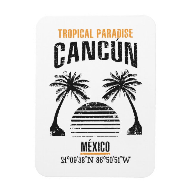 Ímã Cancún (Vertical)
