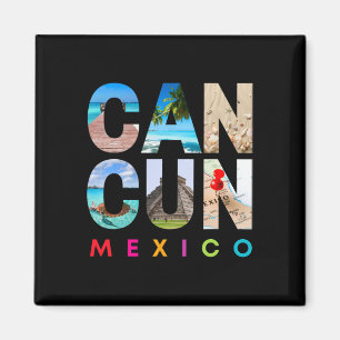 Imã Cancun México 2025 Vacation Beach Matching Family