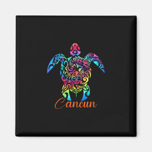 Imã Cancun México Praia de Tartaruga Marinha Férias Vi