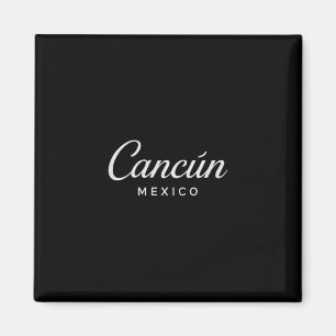 Imã Cancun México Viagem Retro Férias Por do Sol Pirâm