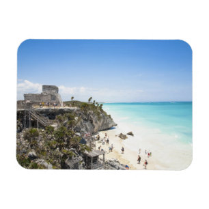 Ímã Cancun, Quintana Roo, México - Ruínas em uma colin