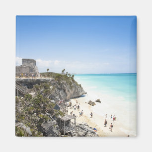 Imã Cancun, Quintana Roo, México - Ruínas em uma colin