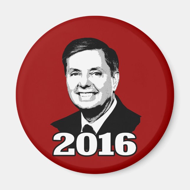 IMÃ CANDIDATO DE LINDSEY GRAHAM 2016 (Frente)