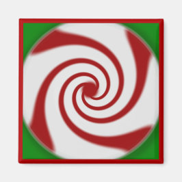 Imã Candy Cane Basics Peppermint Drop