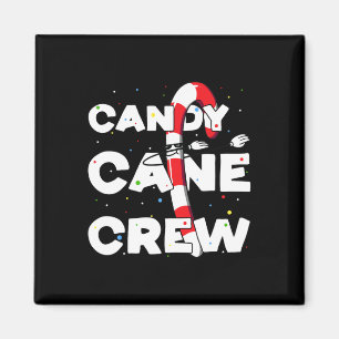 Imã Candy Cane Creme Diversão De Natal Dançando Ao Lon