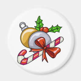 Imã Candy Cane de Natal