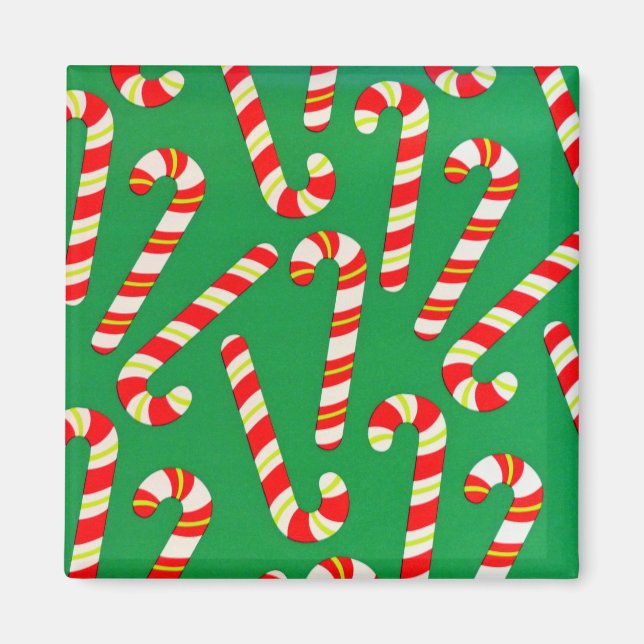 Imã Candy Canes (Frente)