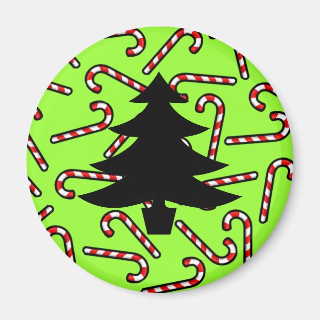 Imã Candy Canes (Frente)