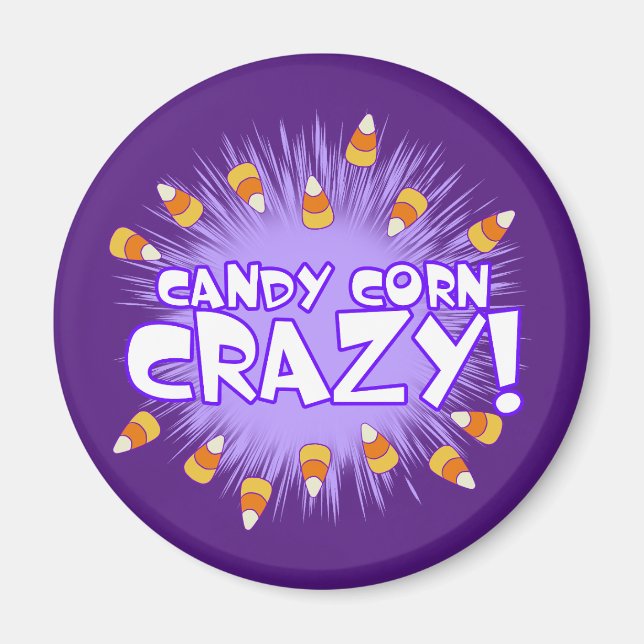Imã Candy Corn CRAZY! (Frente)