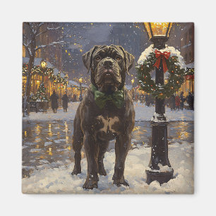 Imã Cane Corso Christmas