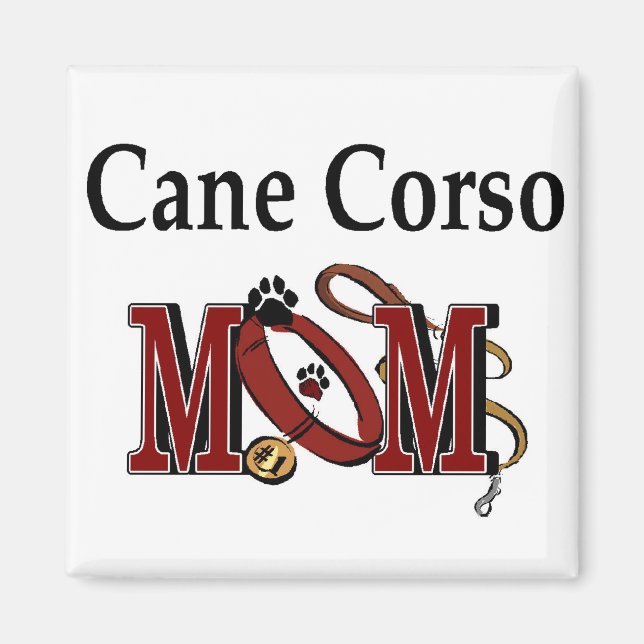 Imã Cane Corso Dog MOM (Frente)
