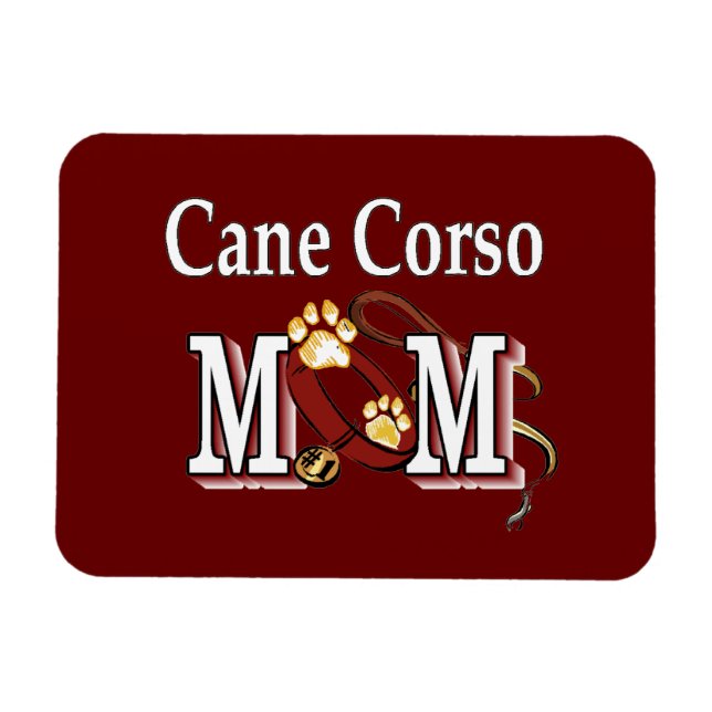 Ímã Cane Corso Dog MOM (Horizontal)