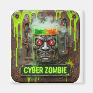 Imã Caneca Tiki Absinto Cyber Zumbi