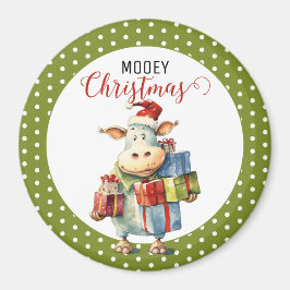 Imã Caneta de Vaca de Natal