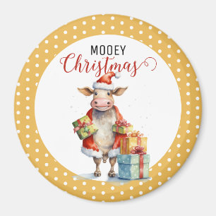 Imã Caneta de Vaca de Natal