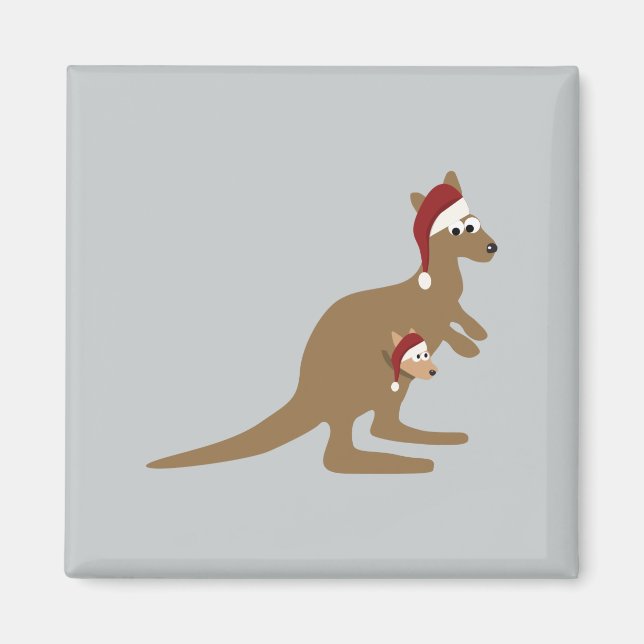 Imã Cangurus de Natal (Frente)