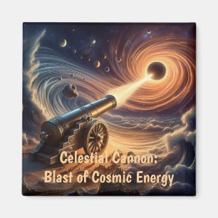 Imã Canhão Celestial: Explosão de Energia Cósmica