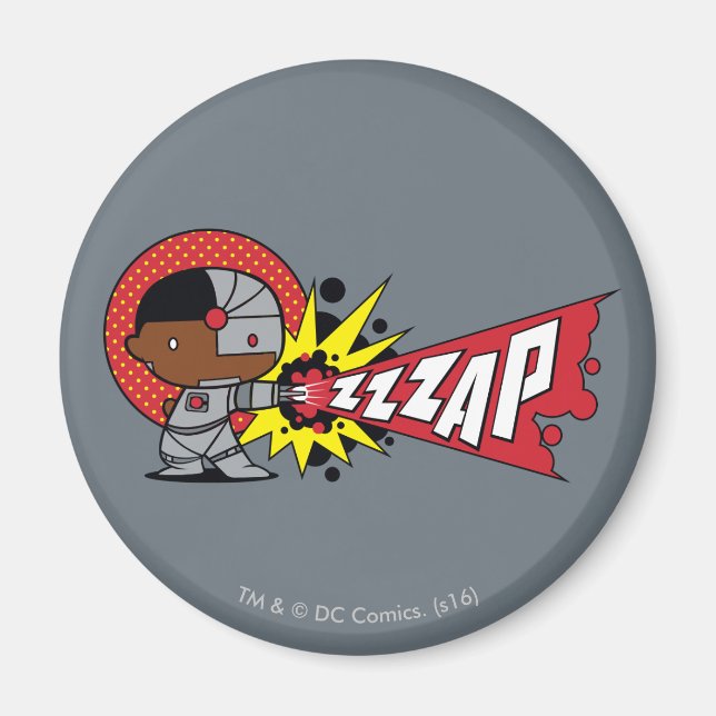 Imã Canhão Cibernético de Chibi Cyborg (Frente)