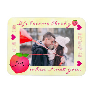 Ímã Canhão de Pêssego Positivo - Pêssego