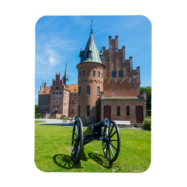 Ímã Canhão No Castelo Egeskov (Vertical)