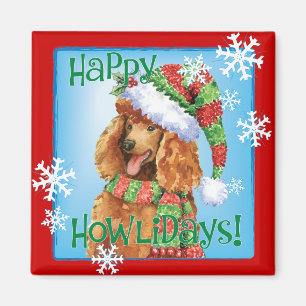 Imã Caniche feliz de Howlidays