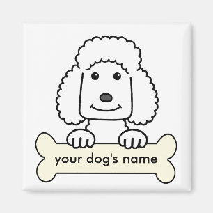 Imã Caniche personalizada