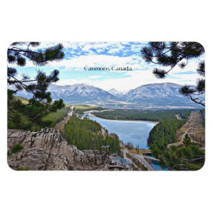 Ímã Canmore, fotografia cênica do Canadá