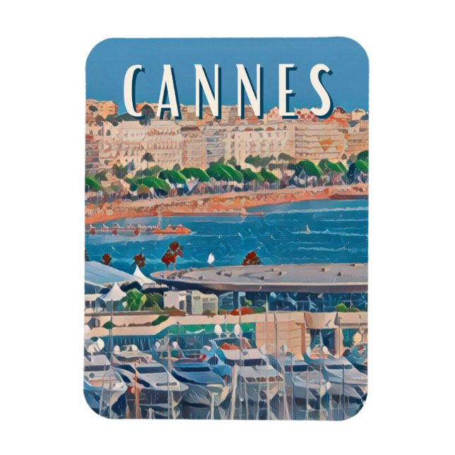 Ímã Cannes Photo Vintage (Vertical)