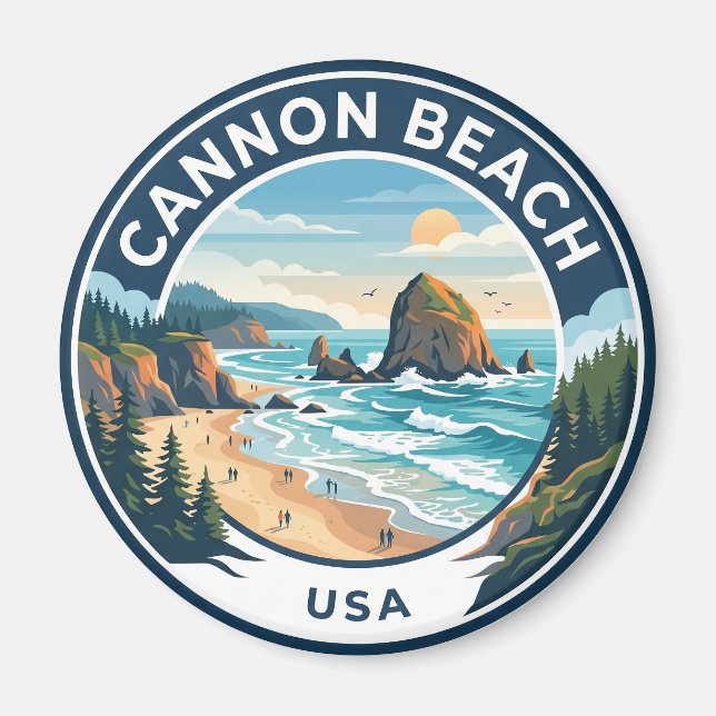 Imã Cannon Beach EUA (Frente)