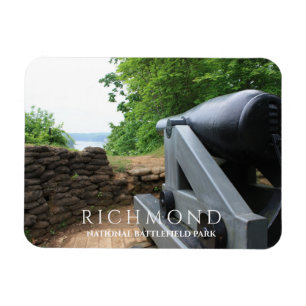 Ímã Cannon Overlook James River Drewry's Bluff