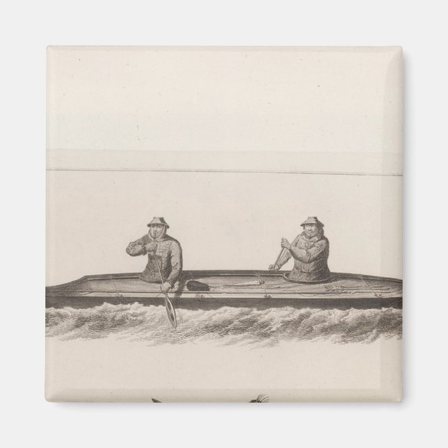 Imã Canoes, Oonalashka, Alasca (Frente)