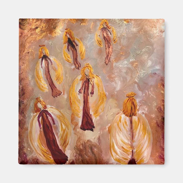 Imã Cantando anjo (Frente)