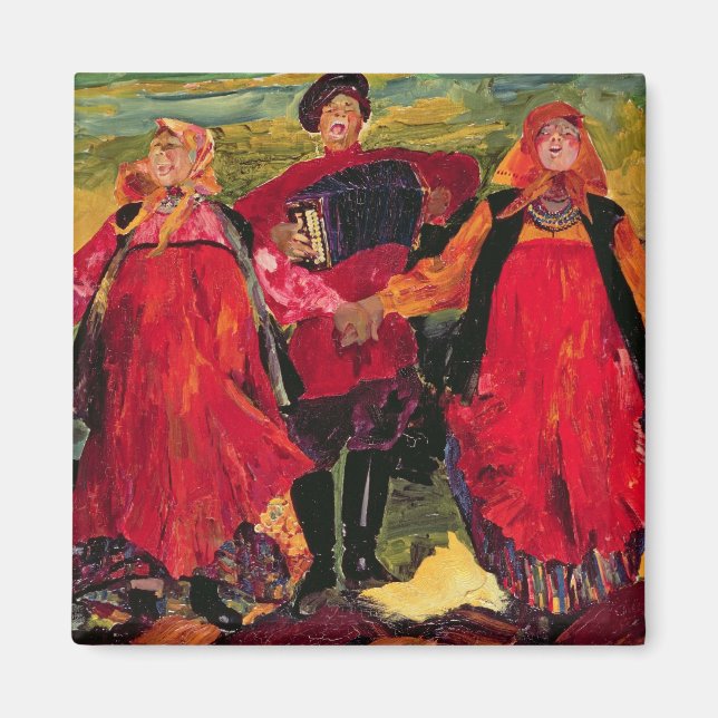 Imã Cantando camponeses russos (Frente)