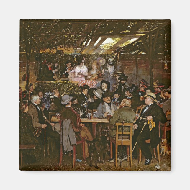 Imã Cantando em uma multidão cativa (Frente)