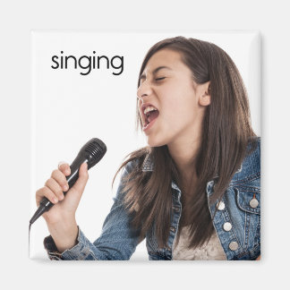 Imã Cantando Magneta de Refrigerador