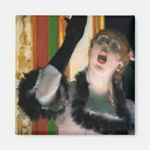 Imã Cantor com uma luva, Edgar Degas