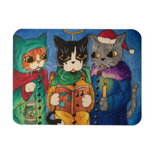 Ímã Cantores da canção de natal do Natal