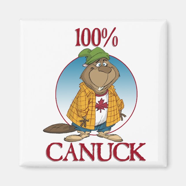 Imã Canuck 100% (Frente)