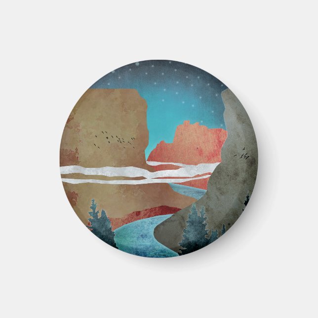 Imã Canyon Birds (Frente)