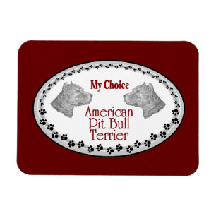 Ímã Cão americano Pit Bull Terrier