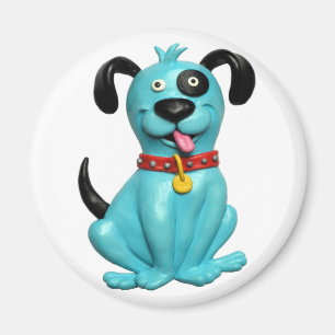 Imã Cão azul
