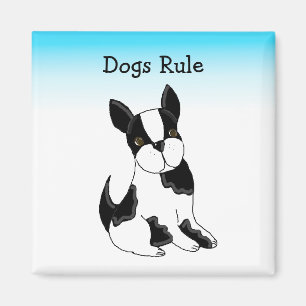 Imã Cão de Boston Terrier