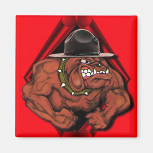 Imã Cão de diabo do USMC