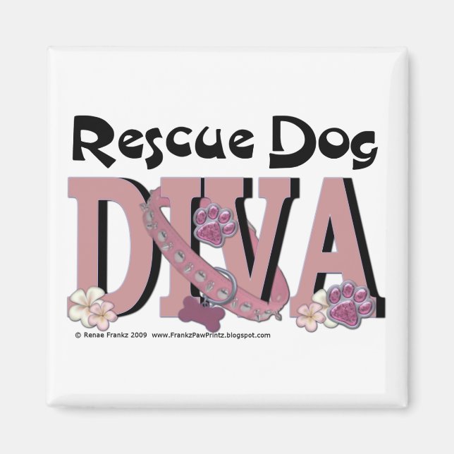 Imã Cão de Emergência DIVA (Frente)